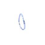 silver bangle twisted and textured