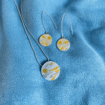 Aldeburgh Pendant and earrings